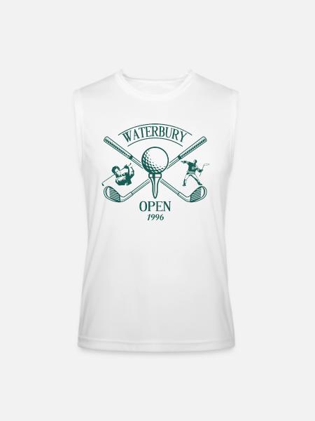Waterbury Open - Men’s Performance Sleeveless Shirt - white