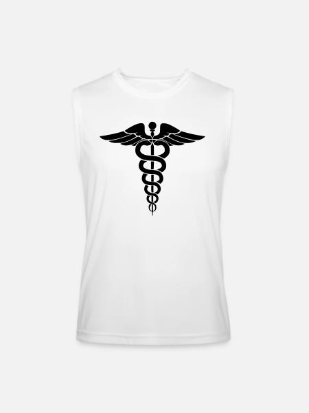 medical - Men’s Performance Sleeveless Shirt - white
