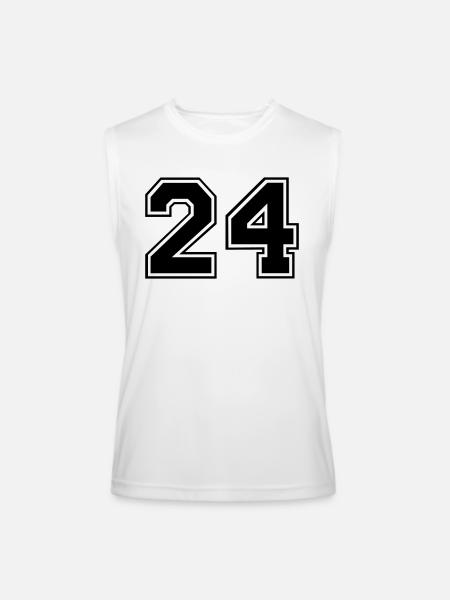 24 - Men’s Performance Sleeveless Shirt - white