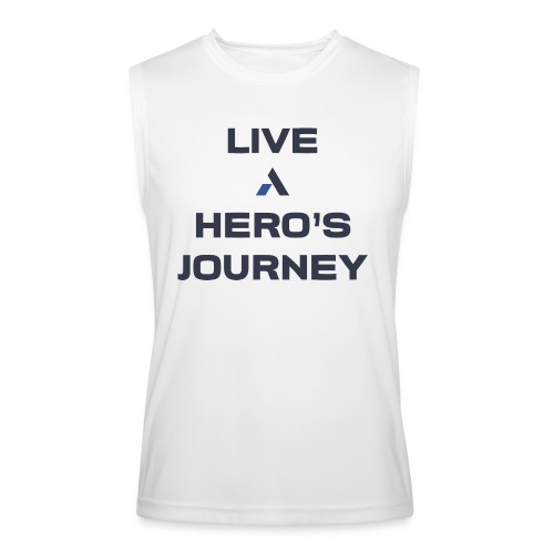 live a hero s journey 01 - Men’s Performance Sleeveless Shirt