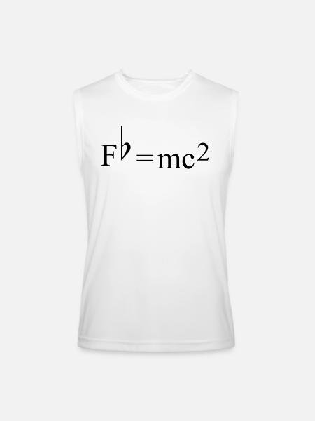 Fb=mc2 - Men’s Performance Sleeveless Shirt - white