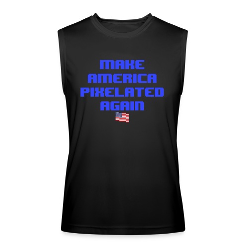 Pixelated America - Men’s Performance Sleeveless Shirt