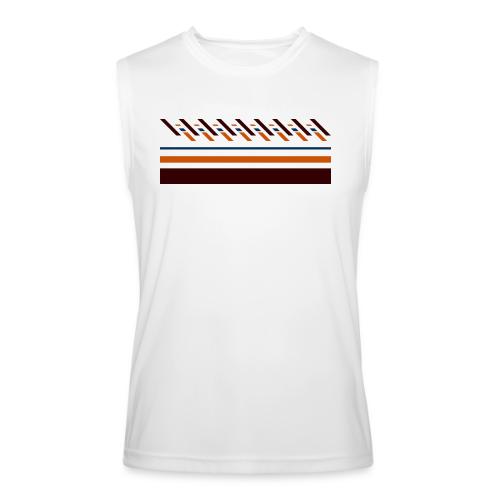 Cute, colorful striped designs for the seasons - Men’s Performance Sleeveless Shirt
