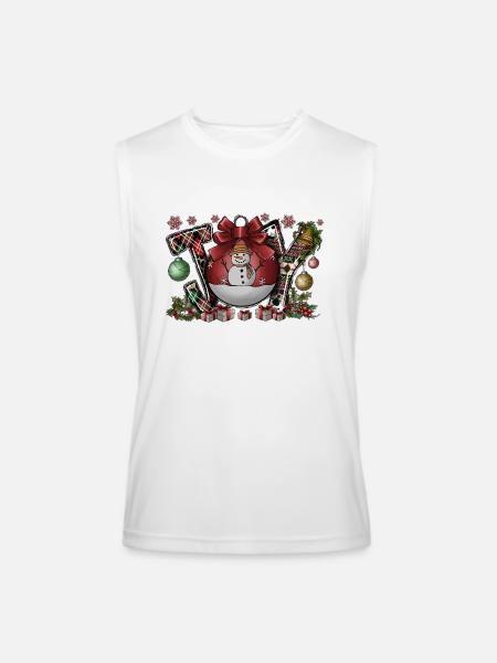 Joy - Men’s Performance Sleeveless Shirt - white - Front