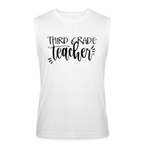 Third Grade Teacher T-Shirts - Men’s Performance Sleeveless Shirt