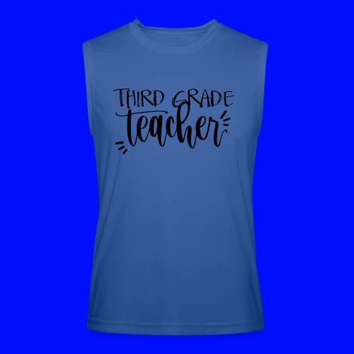 Third Grade Teacher T-Shirts - Men’s Performance Sleeveless Shirt