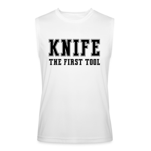 Knife The First Tool - Men’s Performance Sleeveless Shirt