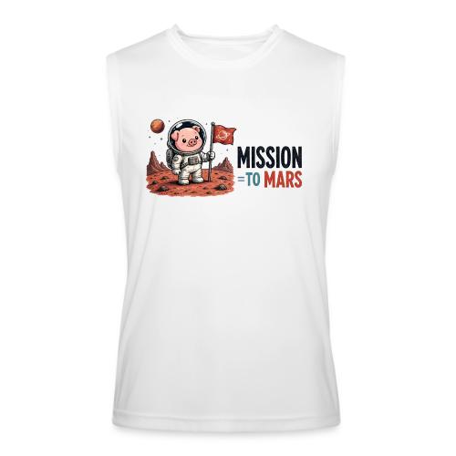 Mission To Mars Space Pig - Men’s Performance Sleeveless Shirt