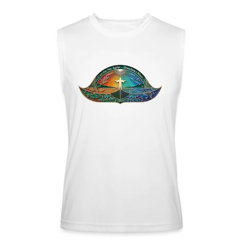 Easter Cast the Net Again T Shirt, abundance Gift - Men’s Performance Sleeveless Shirt