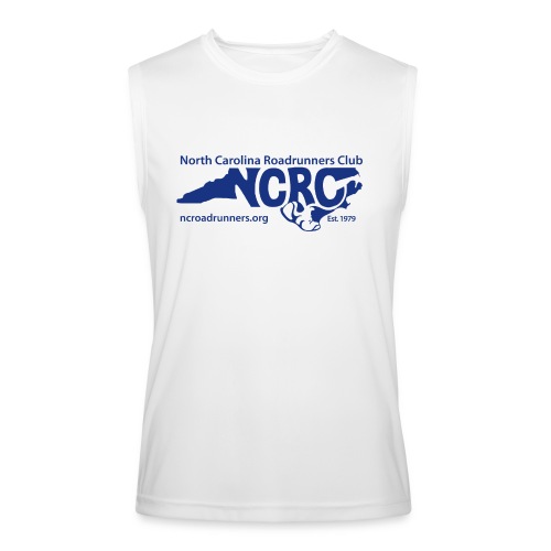 NCRC Blue Logo3 - Men’s Performance Sleeveless Shirt