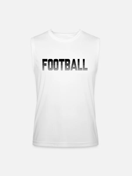 Football - Men’s Performance Sleeveless Shirt - white