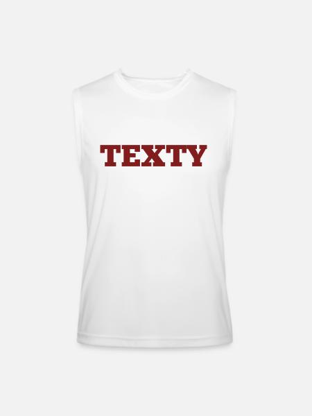 Dancing - Men’s Performance Sleeveless Shirt - white
