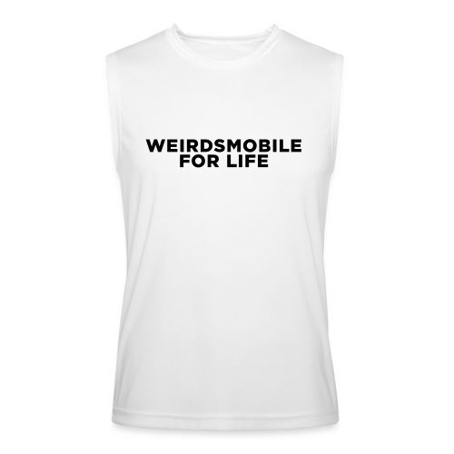 Weirdsmobile for Life White Christmas - Men’s Performance Sleeveless Shirt