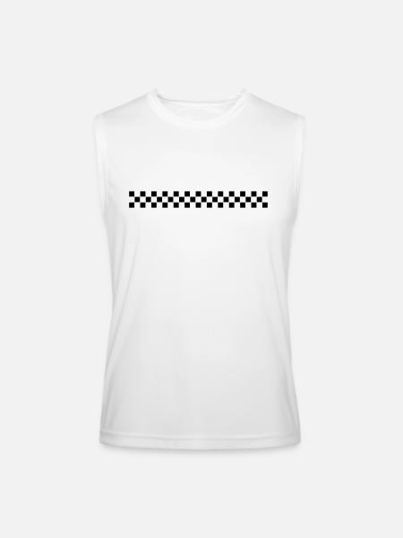 Caro 1 diamonds - Men’s Performance Sleeveless Shirt - white - Front