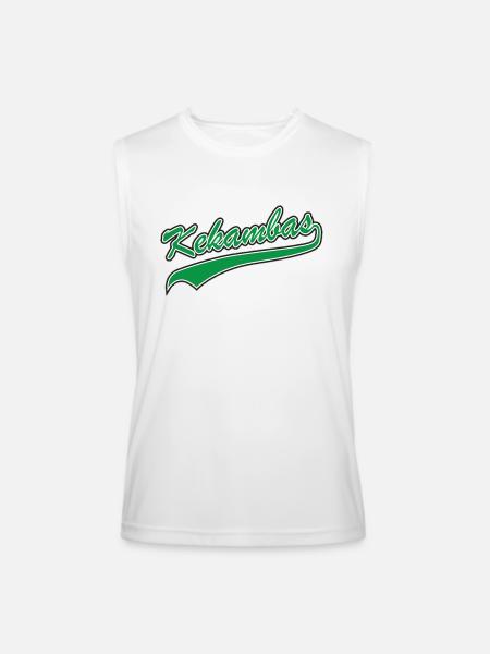 Hard Ball: Kekambas - Men’s Performance Sleeveless Shirt - white