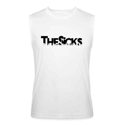 The Sicks - logo black - Men’s Performance Sleeveless Shirt