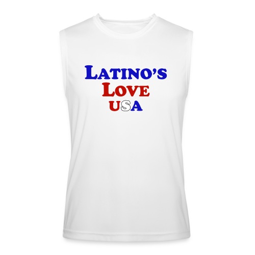 Latino's Love T Shirt - Men’s Performance Sleeveless Shirt