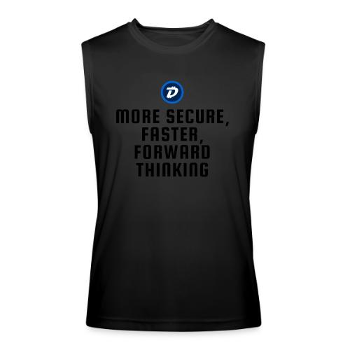 Digibyte More Secure, Faster, Forward Thinking - Men’s Performance Sleeveless Shirt