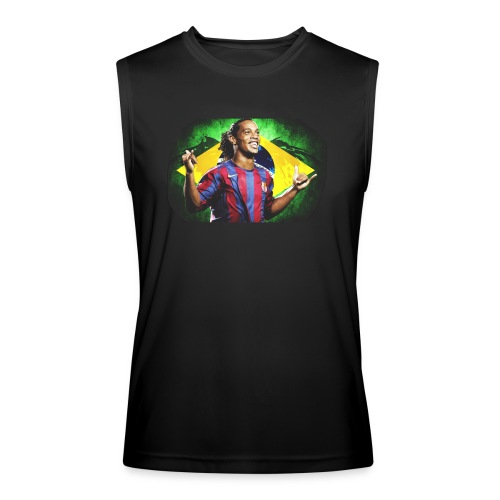 Ronaldinho Brazil/Barca print - Men’s Performance Sleeveless Shirt