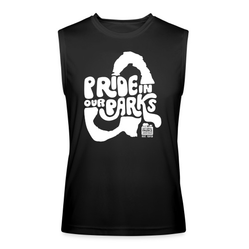 Pride in Our Parks Arches - Men’s Performance Sleeveless Shirt