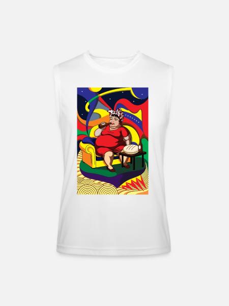 Harina Pan Venezuela - Men’s Performance Sleeveless Shirt - white