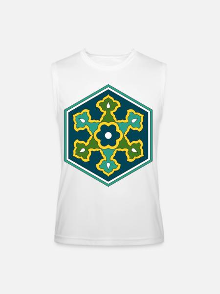 Ottoman Turkish - Men’s Performance Sleeveless Shirt - white