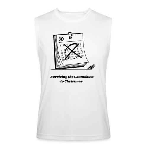 Countdown to Christmas T-Shirt - Men’s Performance Sleeveless Shirt