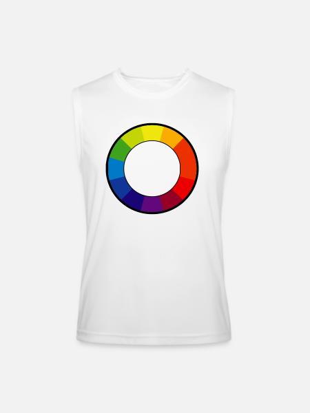 Artist - Men’s Performance Sleeveless Shirt - white