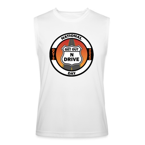 National Get Out N Drive Day Official Event Merch - Men’s Performance Sleeveless Shirt
