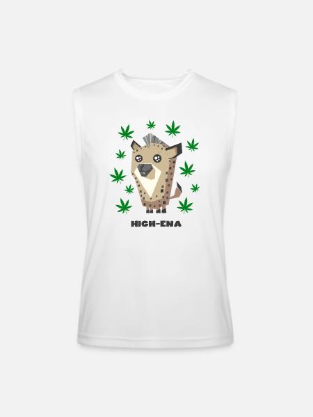 High Ena - Men’s Performance Sleeveless Shirt - white