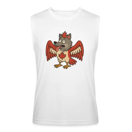 Maple-Mad Wolfbird – Quirky Canadian Creature - Men’s Performance Sleeveless Shirt