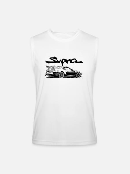 Toyota Supra - Men’s Performance Sleeveless Shirt - white