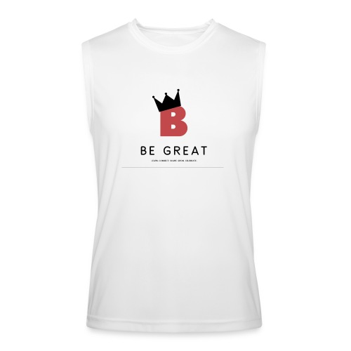 Be GREAT CROWN - Men’s Performance Sleeveless Shirt