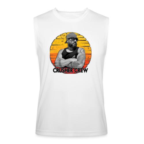 Crusher Crew Carl Crusher Sunset Circle - Men’s Performance Sleeveless Shirt