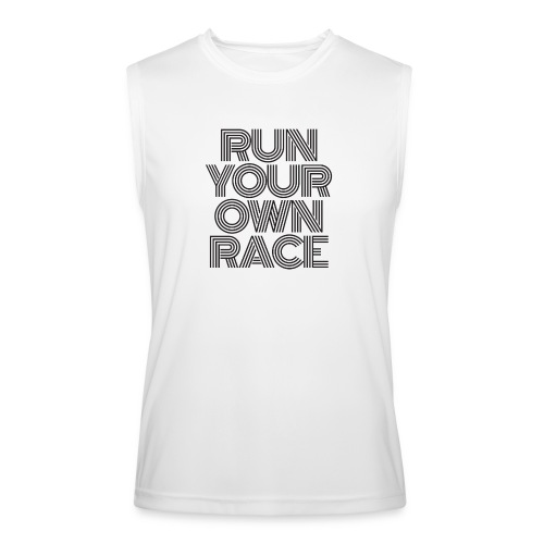Run Your Own Race - Men’s Performance Sleeveless Shirt