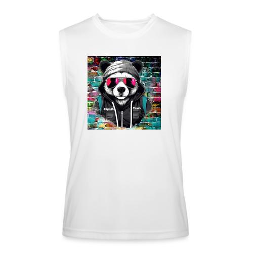 Stylish panda 2 - Men’s Performance Sleeveless Shirt