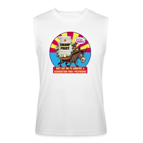 JUST SAY NO TO LOBBYIST MULES - Men’s Performance Sleeveless Shirt