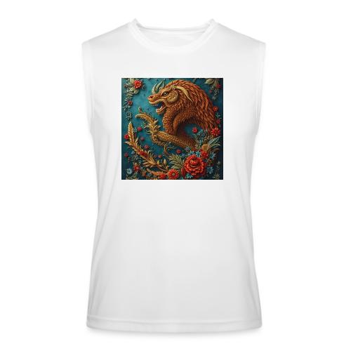 Fantasy souvenirs, regional Mexican designs - Men’s Performance Sleeveless Shirt