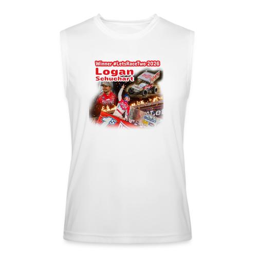 Logan Schuchart #LetsRaceTwo Winner - Men’s Performance Sleeveless Shirt