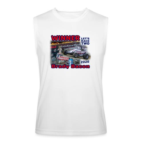 Brady Bacon #LetsRaceTwo Winner - Men’s Performance Sleeveless Shirt