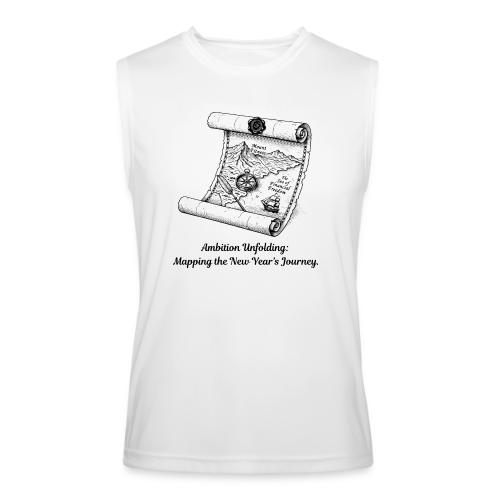 Unfolding Map of Ambition T-Shirt - Men’s Performance Sleeveless Shirt