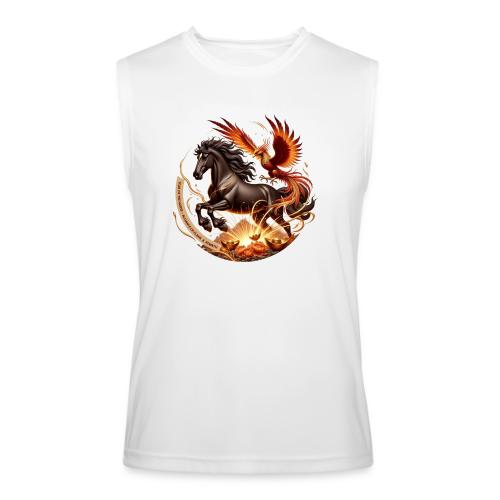 Year of the Horse Phoenix T Shirt, Lunar NY Gift - Men’s Performance Sleeveless Shirt