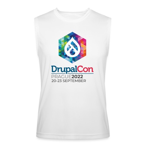 DrupalCon Prague 2022 - Men’s Performance Sleeveless Shirt