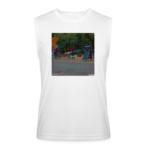 t-shirt cougar canyon tracks - Men’s Performance Sleeveless Shirt
