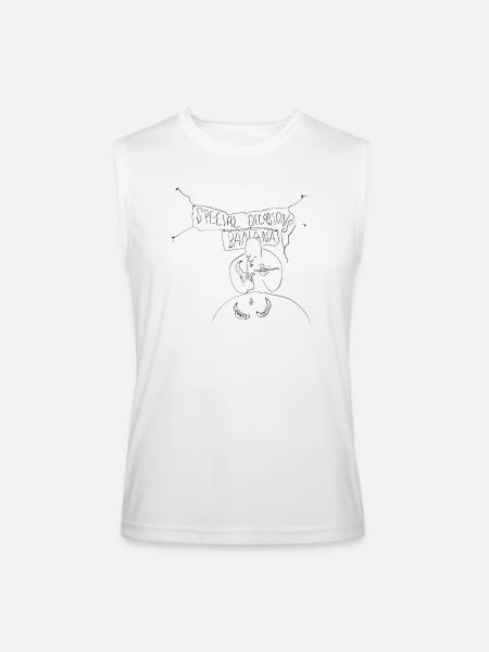 New Business Idea cute - Men’s Performance Sleeveless Shirt - white