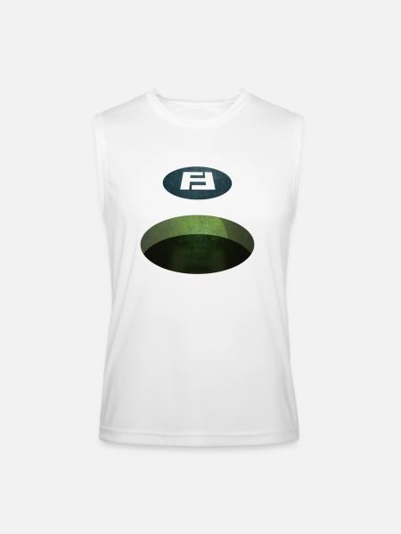 HF5 Hazard - Men’s Performance Sleeveless Shirt - white