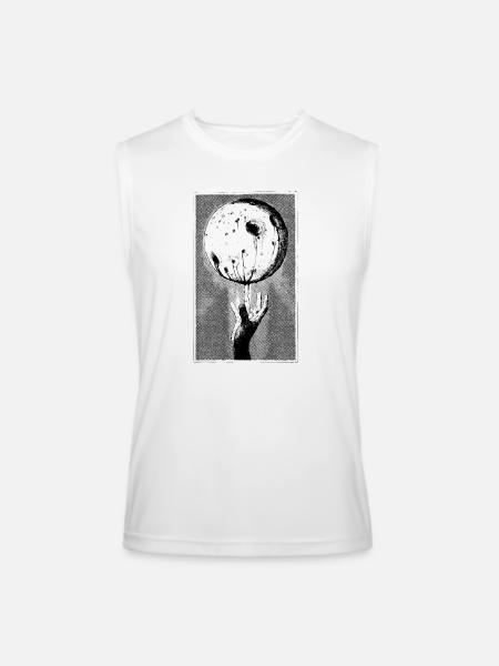 Showdown Lunar Blessing - Men’s Performance Sleeveless Shirt - white