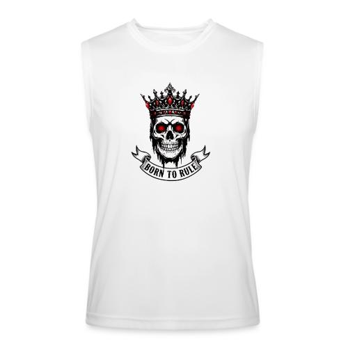 Born to Rule Skull King - Men’s Performance Sleeveless Shirt