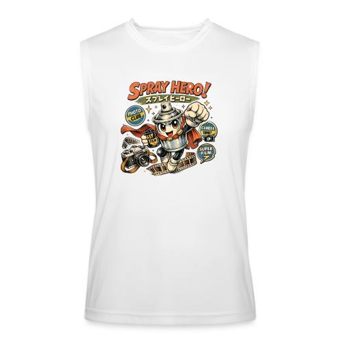 Analog Supplies Retro Film Camera Hero - Men’s Performance Sleeveless Shirt