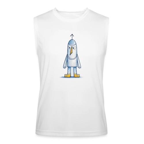Funny Doodle Bird Character - Men’s Performance Sleeveless Shirt